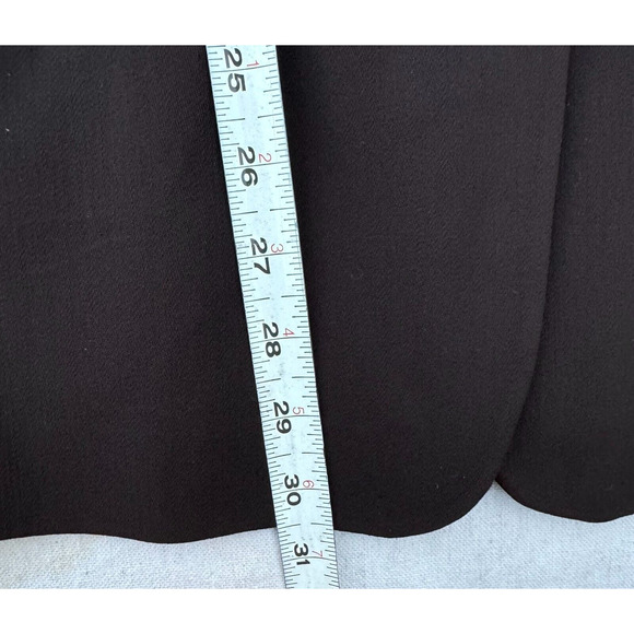 Jil Sander Made in Italy Suit Size 36 / Skirt Size 38 Wool Set Dress Black - Picture 3 of 16